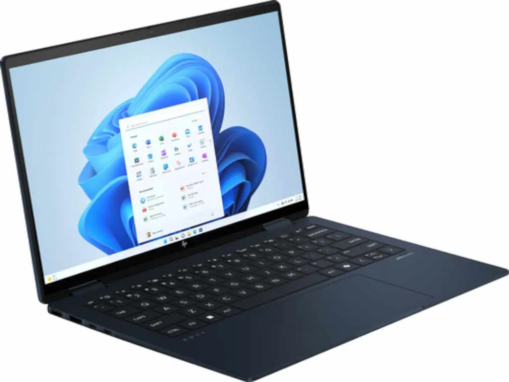 HP PSG Laptop HP Envy x360 14-fc0004nn W11H/14"2.8K OLEDTouch/Core U5-125U/16GBonbo/1TB/backlit/EN/2g/teget Slika 1