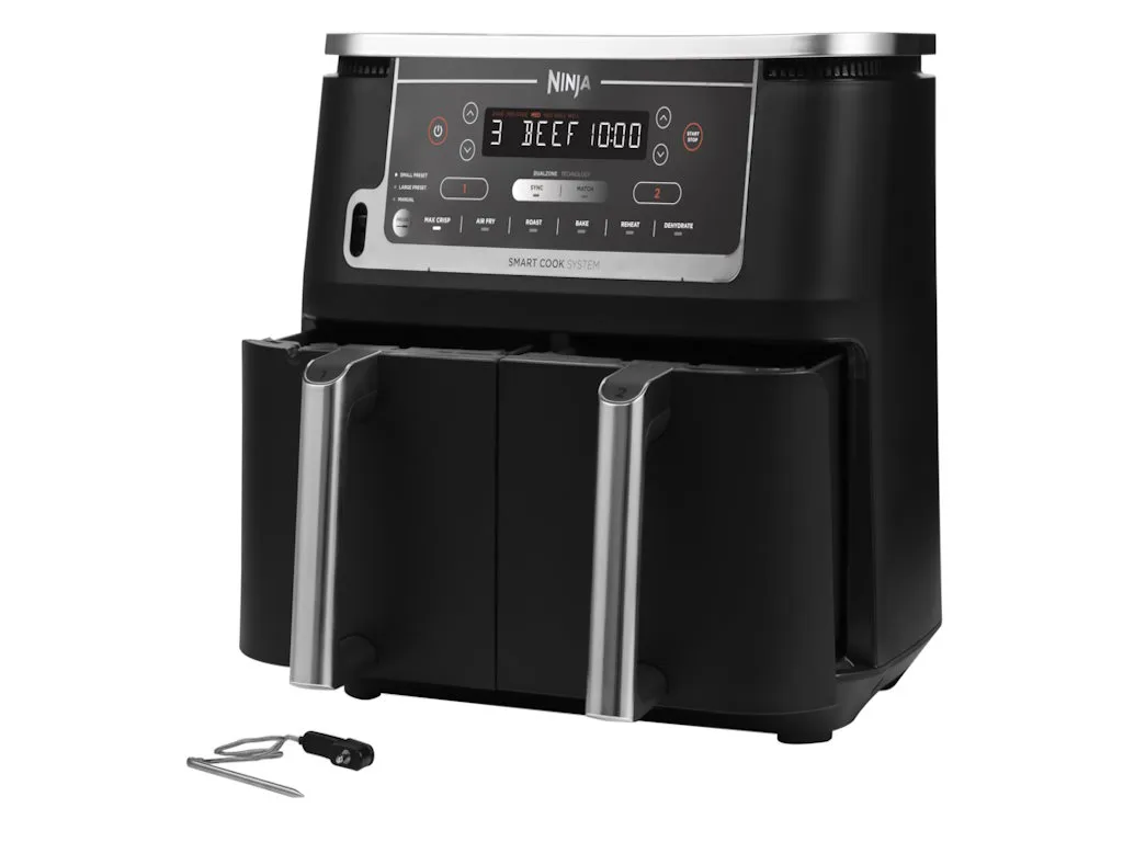 Ninja Air fryer NINJA AF451EU dupla korpa/2470W/9.5L/crna Slika 3