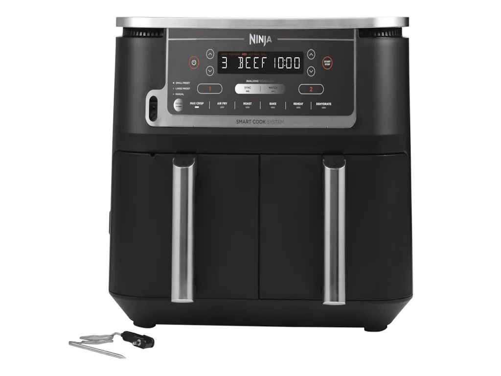 Ninja Air fryer NINJA AF451EU dupla korpa/2470W/9.5L/crna Slika 4