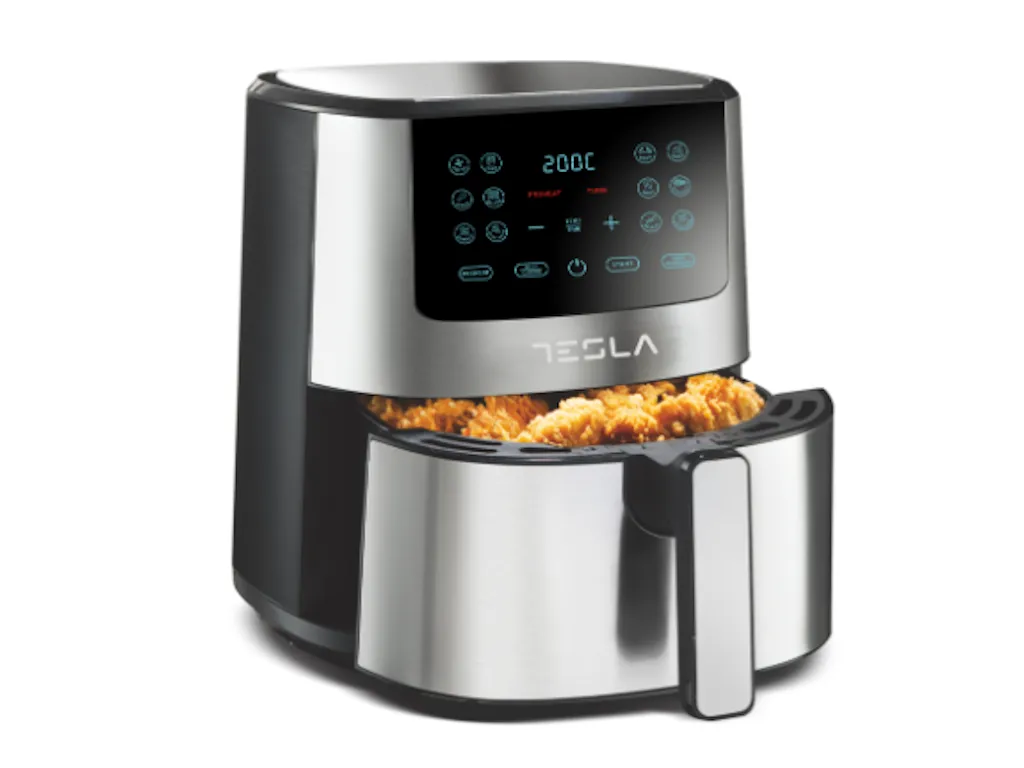 Tesla Air Fryer TESLA AF501BX 1300W/5L/digital panel/crna-inox Slika 1