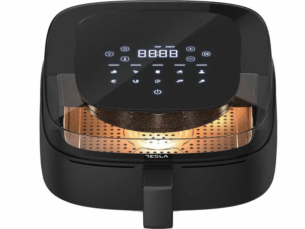 Tesla Air Fryer TESLA AF550BG 1500W/5L/digital panel/crna Slika 1