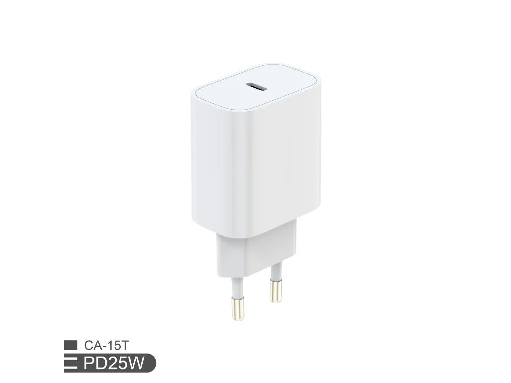 Zidni punjac FULMOVA GAN PD/25W/bela sa USB-C kablom Slika 3