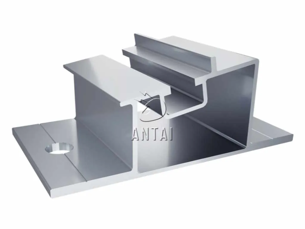 Antai Konstrukcije za SE ANTAI za ravne betonske krovove, balast, S, set za 10 panela Slika 2