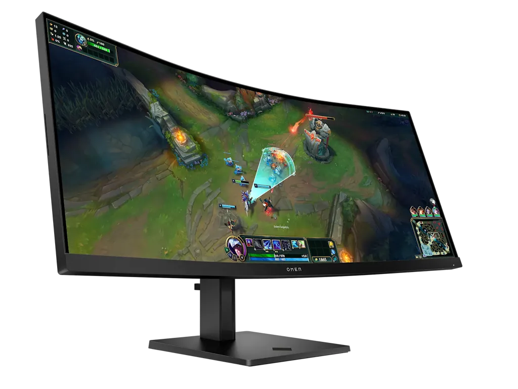 HP PSG Monitor HP Omen 34c Gaming 34"/VA zakrivljen 1500R/3440x1440/180Hz/1ms/2HDMI,DP/VESA/visina/zvucn/2g Slika 3