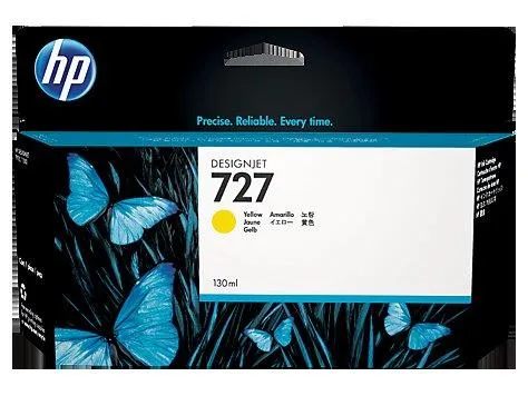 HP Supplies Kertridž HP 727 130ml/žuta Slika 1