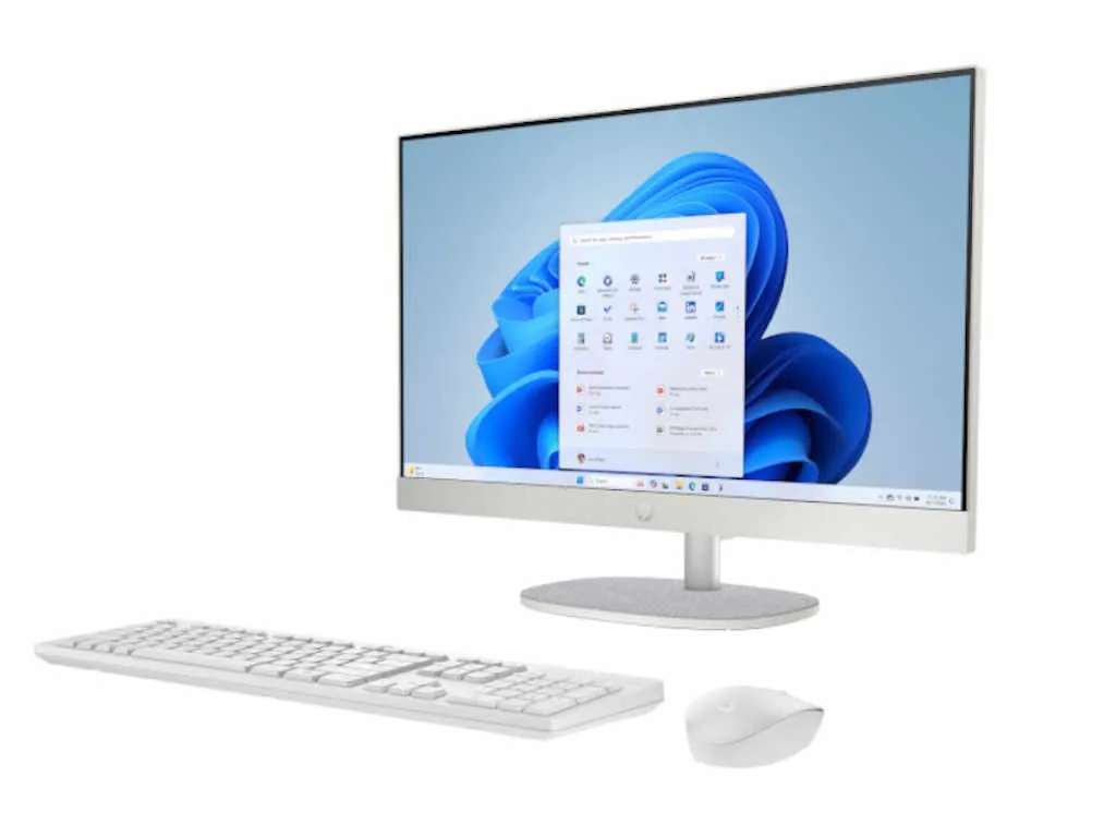 HP PSG Racunar HP 24-cr0059ny AiO/DOS/23.8" FHD AG IPS Touch/i7-1355U/16GB/512GB/WiFi/GLAN/2g/bela Slika 2