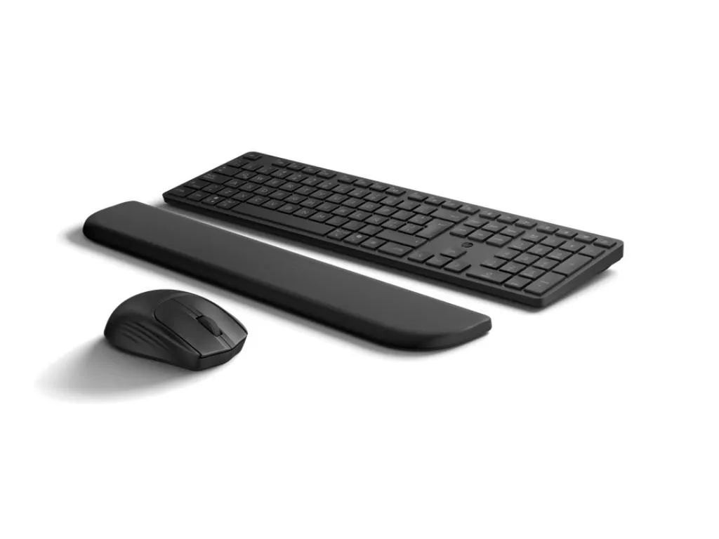 HP PSG Tastatura+miš HP 580C Dual mode/Palm rest/US/crna Slika 3