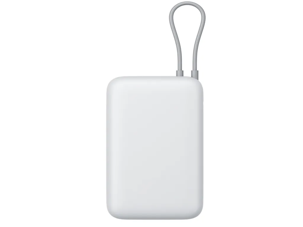 Prenosivi punjac XIAOMI PowerBank 20000mAh/sa kablom/svetlo siva Slika 2