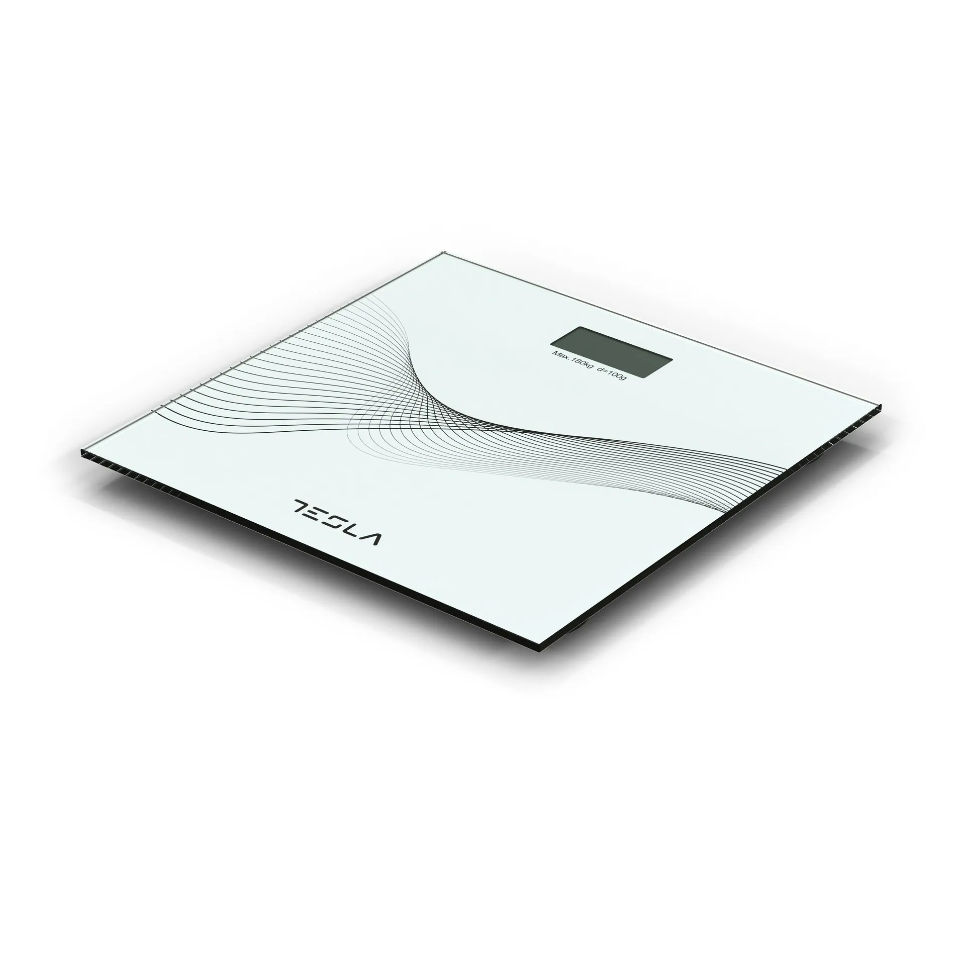 Tesla Telesna vaga TESLA BS103W 3-180kg/bela Slika 3