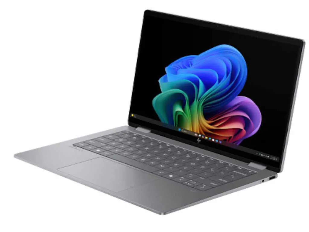 HP PSG Laptop HP OmniBook X Flip 14-fk0013nn W11H/14"2K Touch/Ryzen AI 5-340/16GB/512TB/backlit/3g/srebrna Slika 3