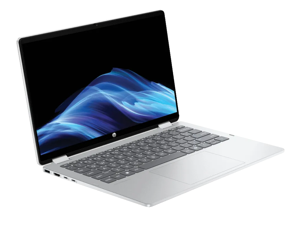 HP PSG Laptop HP OmniBook 5 Flip 14-fp0025nn DOS/14"2K Touch/Core 7-150U/24GB onboard/1TB/backlit/srebrna Slika 3