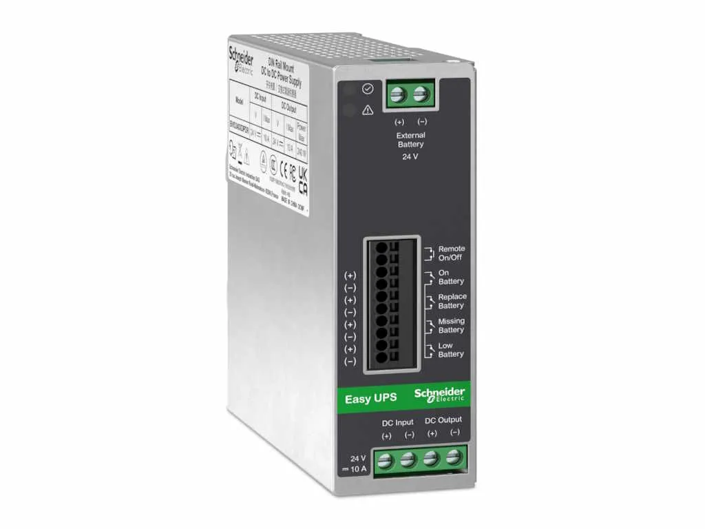 APC Easy UPS control module, 24V DC-DC, DIN Rail, Industrial, 20A Slika 2