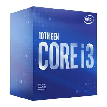 Intel Procesor INTEL Core i3 i3-10100F 4C/8T/4.3GHz/6MB/65W/LGA1200/Comet Lake/14nm/BOX Slika 1
