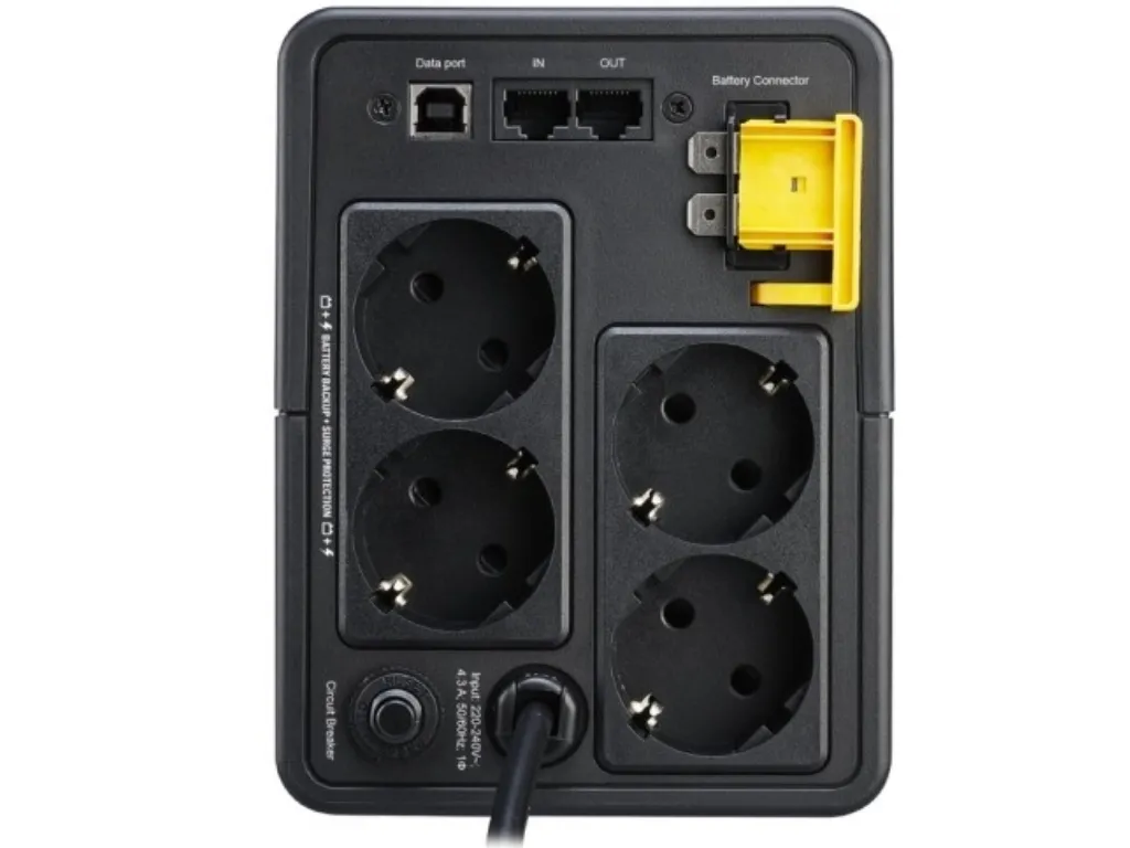 UPS, APC, 950VA, 230V, AVR, Schuko Sockets Slika 4
