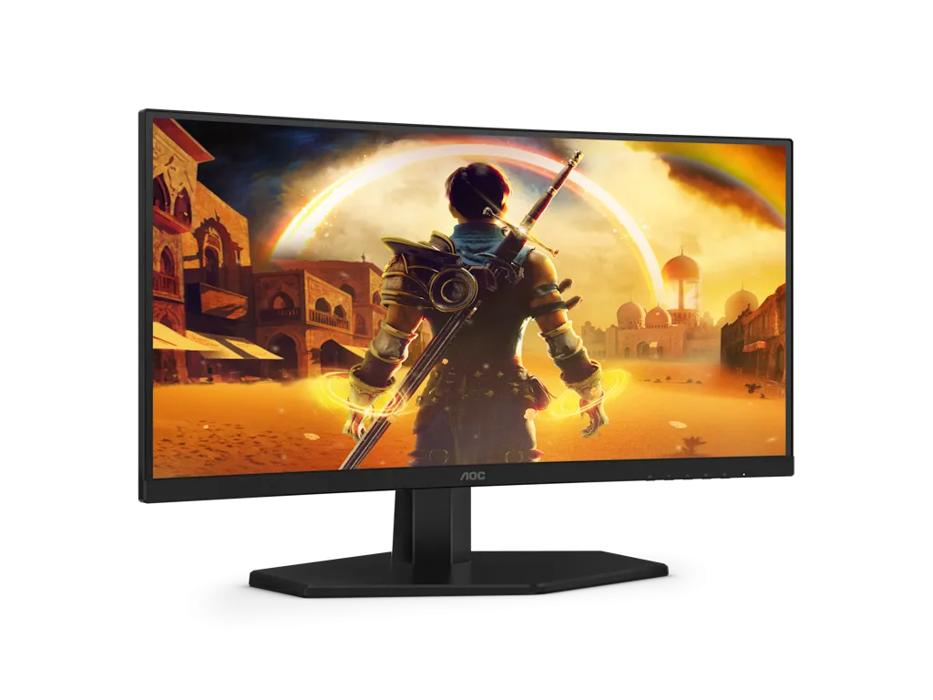 Monitor AOC C24G42E 23.6"/VA,zakrivljen/1920X1080/180Hz/4 ms GtG/HDMIx2,DP/Adaptive Sync/VESA/crna Slika 4