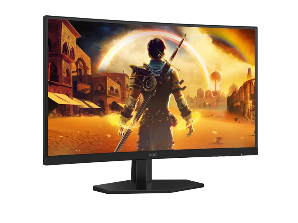 Monitor AOC C27G42E 27"/VA,zakrivljen/1920X1080/180Hz/1 ms GtG/HDMIx2,DP/Sync/VESA/zvucnici/crna Slika 4