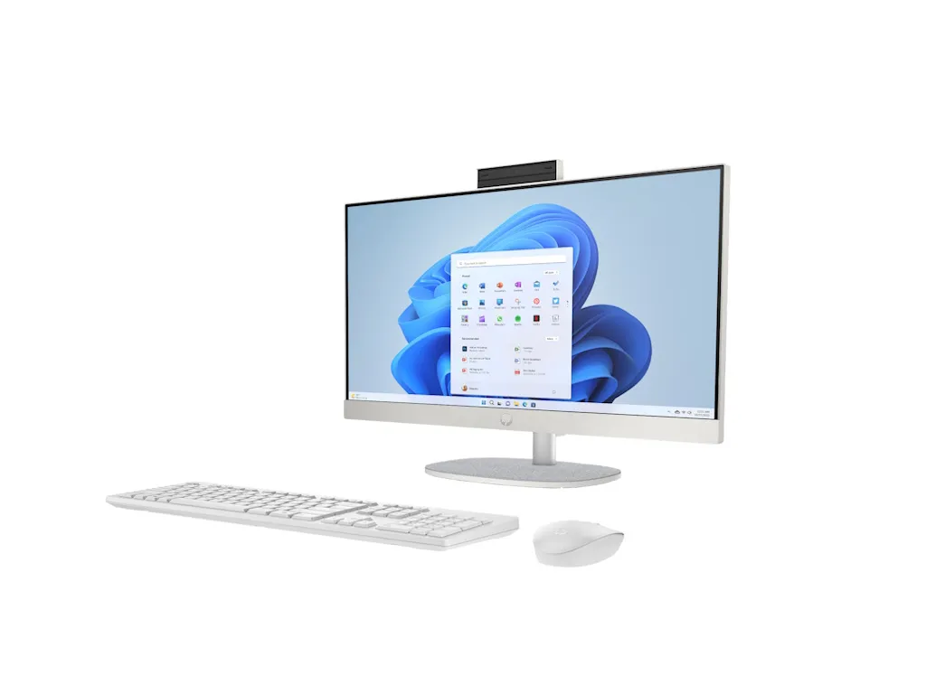 HP PSG Racunar HP 24-cr0076ny AiO/DOS/23.8" FHD AG IPS Touch/Ryzen 7-7730U/32GB/1TB/WiFi/GLAN/bela Slika 3