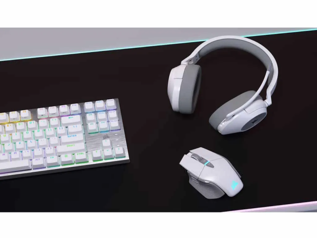 Corsair Slušalice CORSAIR HS55 bežicne/CA-9011281-EU/gaming/bela Slika 3