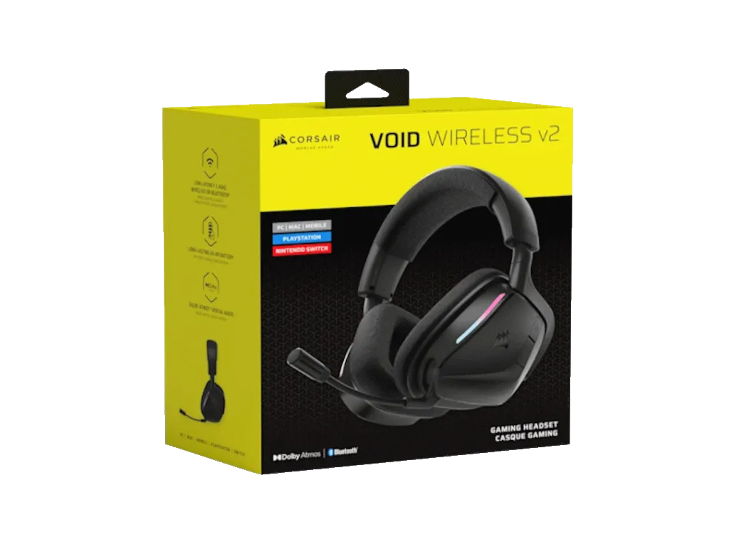 Corsair Slušalice CORSAIR VOID BEŽICNE/CA-9011379-WW/GAMING/verzija 2/crna Slika 5