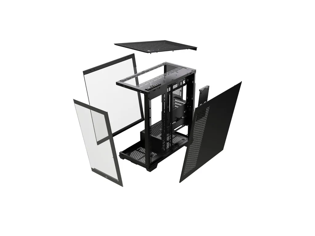 Corsair Kucište CORSAIR 3500X Mid-Tower/ATX/kaljeno staklo/bez napajanja/crna Slika 2