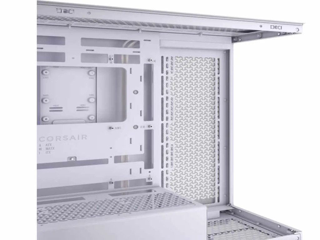 Corsair Kucište CORSAIR 3500X Mid-Tower/ATX/kaljeno staklo/bez napajanja/bela Slika 6