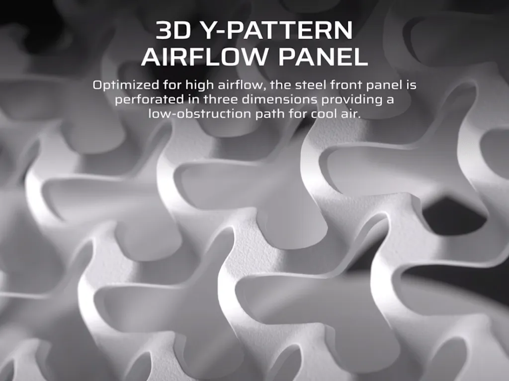 Kucište CORSAIR FRAME 4000D RS Mid-Tower/ATX/kaljeno staklo/bez napajanja/bela Slika 8