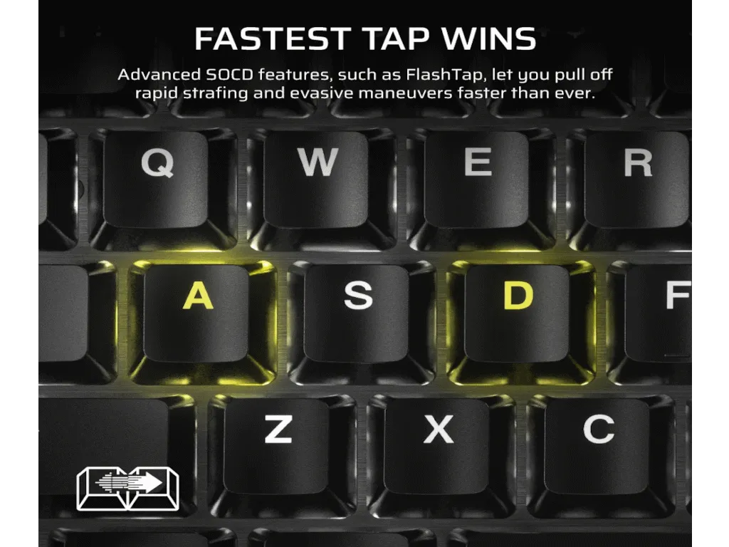 Corsair Tastatura CORSAIR 570 PRO TKL žicna/mehanicka/CH-911911G-NA/RGB LED/gaming/crna Slika 2