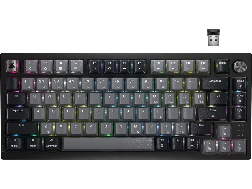 Tastatura CORSAIR K65 Plus bežicna/mehanicka/CH-91D401L-NA/gaming/RGB/crna Slika 4
