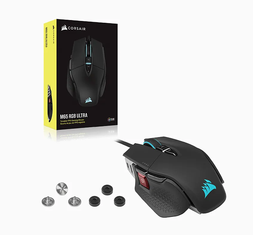 Corsair Miš CORSAIR M65 ULTRA žicni/CH-9309411-EU2/RGB/crna Slika 1