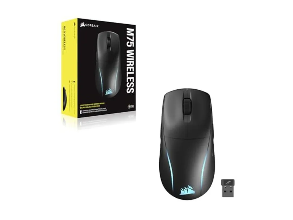 Corsair Miš CORSAIR M75 bežicni/CH-931D010-EU/RGB/gaming/crna Slika 1