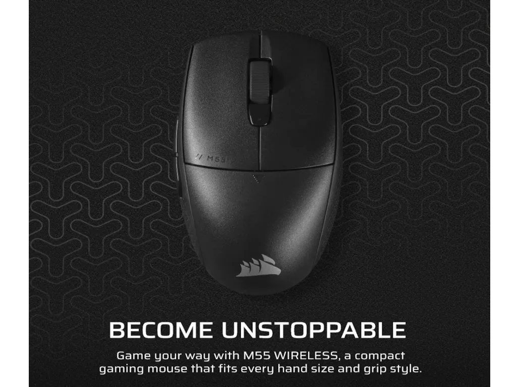 Corsair Miš CORSAIR M55 BEŽICNI/CH-931F000-WW/gaming/24000 DPI/crna Slika 4