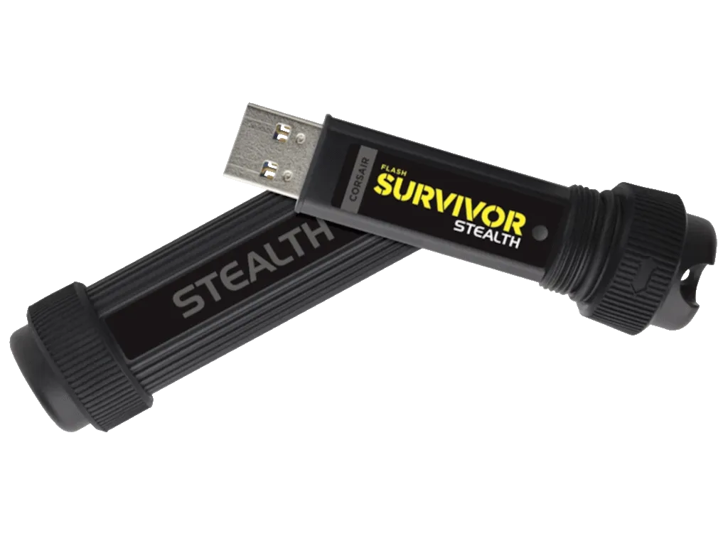 Corsair USB memorija CORSAIR SURVIVOR STEALTH 512GB/USB 3.0/crna Slika 4