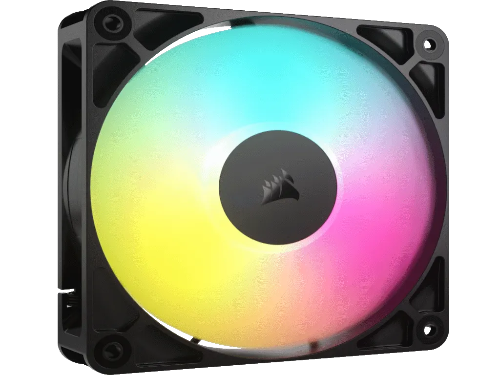 Corsair Ventilator CORSAIR RS120/120mm/ARGB/single pack/crna Slika 1