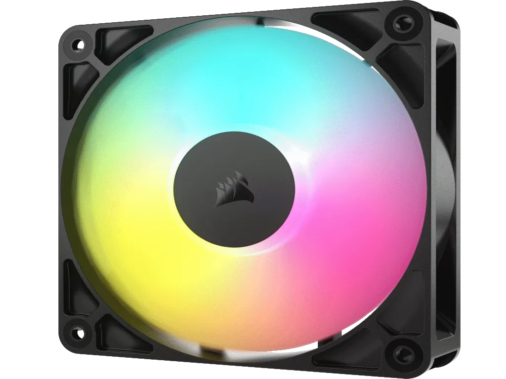 Corsair Ventilator CORSAIR RS120/120mm/ARGB/single pack/crna Slika 5