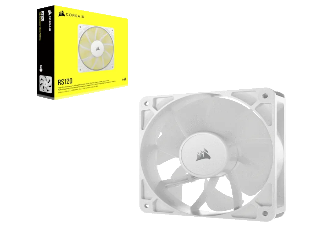 Corsair Ventilator CORSAIR RS120/120mm/single pack/bela Slika 1