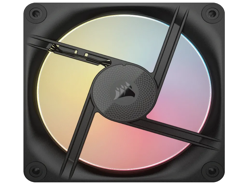 Corsair Kuler za PC CORSAIR iCUE LINK LX120-R/RGB/120mm/single fan/crna Slika 1