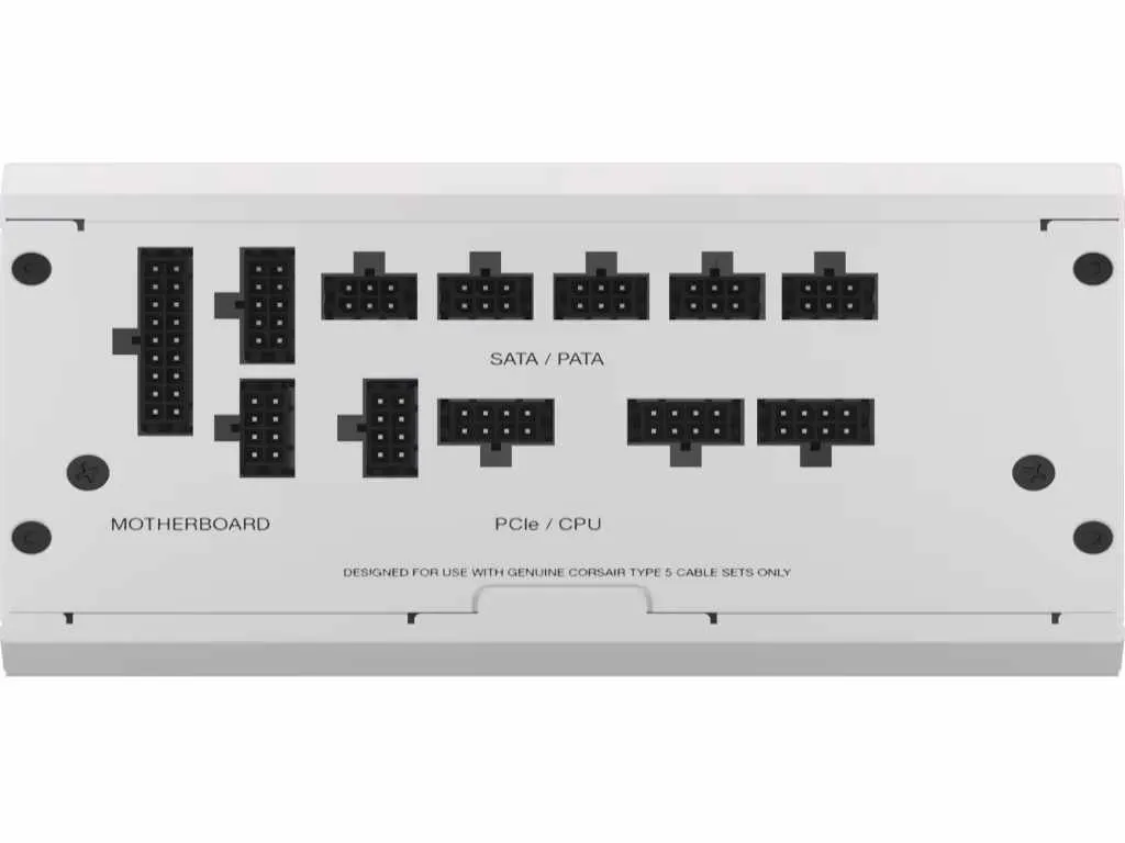 Corsair Napajanje CORSAIR SHIFT RM850x 750W/modularno/ATX/80+Gold/bela Slika 3