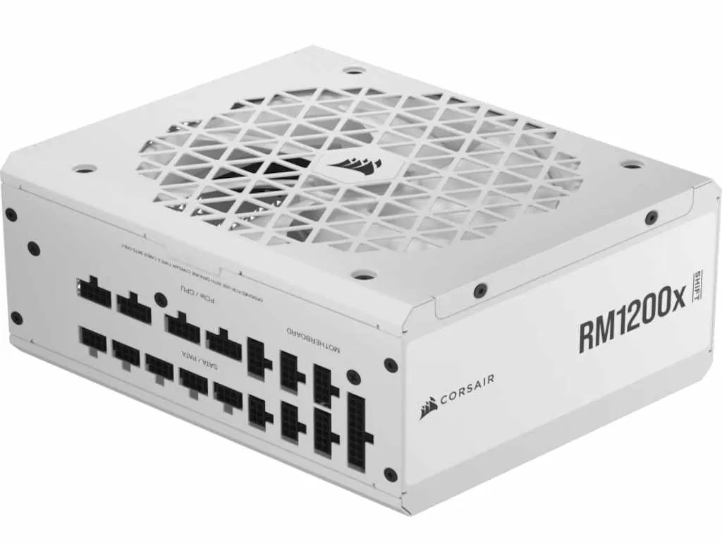 Corsair Napajanje CORSAIR SHIFT RM1200x 1200W/modularno/ATX/80+Gold/bela Slika 5