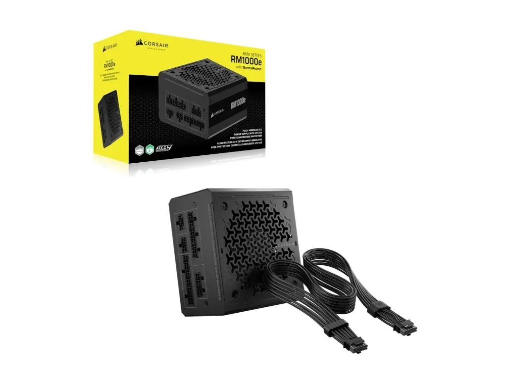 Napajanje CORSAIR RM1000e ThermalProtect Gen3 1000W/ATX 3.1/PCIe 5.1/Cybenetics Platinum Certified Slika 2