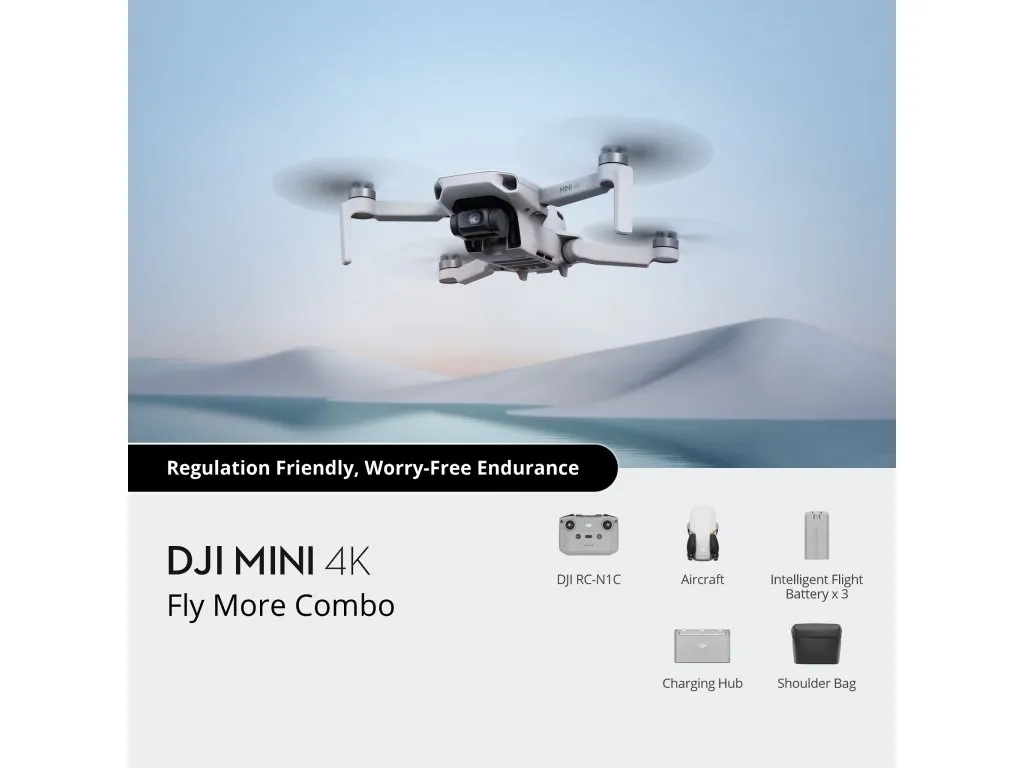 Dron DJI Mini 4K Fly More Combo (EU) Slika 2