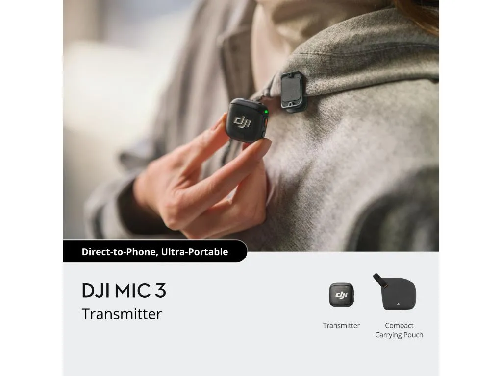 Transmiter DJI Mic 3 Transmitter Slika 2