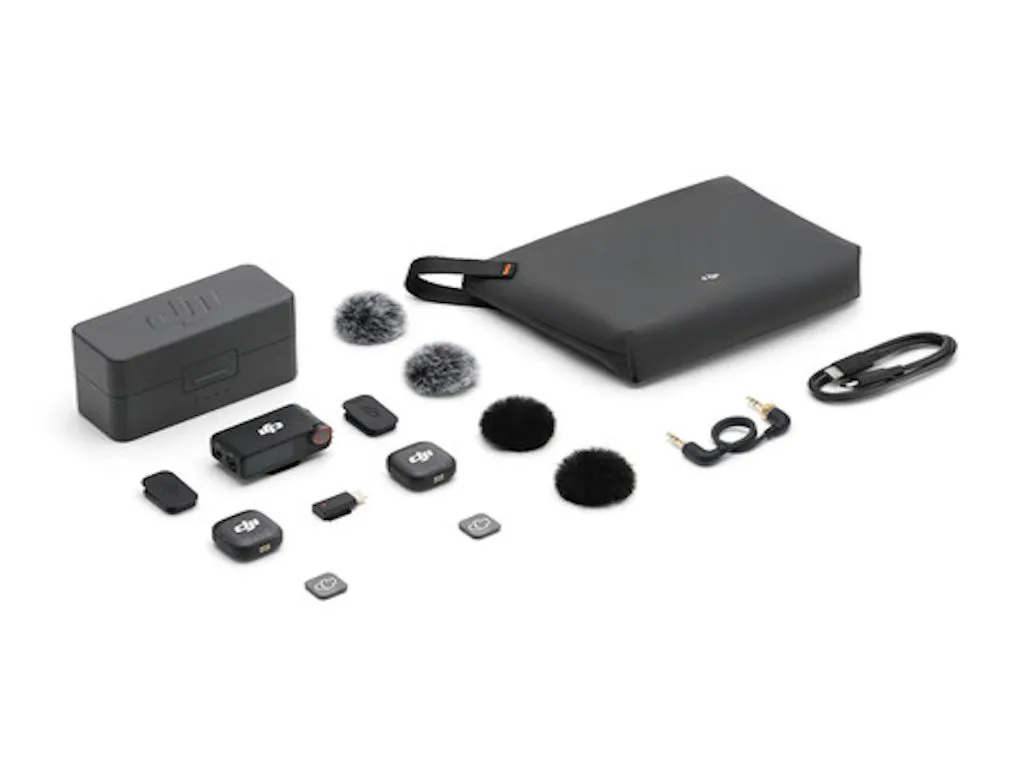Mikrofon DJI Mic 3 (2 TX + 1 RX + Charging Case) Slika 1