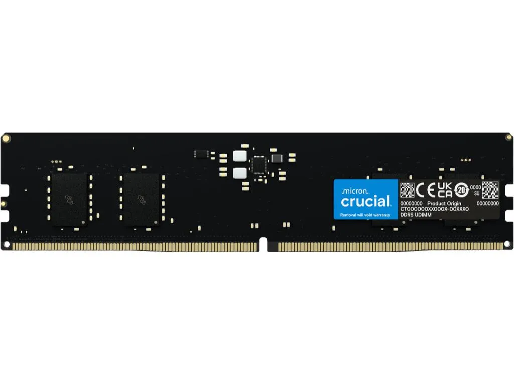 Memorija CRUCIAL 32GB/DIMM/DDR5/5600MHz/crna Slika 1