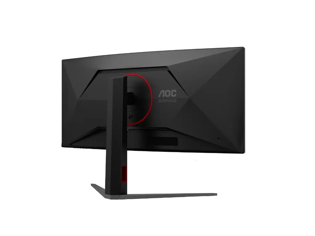 Monitor AOC CU34G4CA 34"/VA,zakrivljen/3440x1440/180Hz/1ms GtG/HDMIx2,DP,USB-C/Visina/zvucnici/crna Slika 1