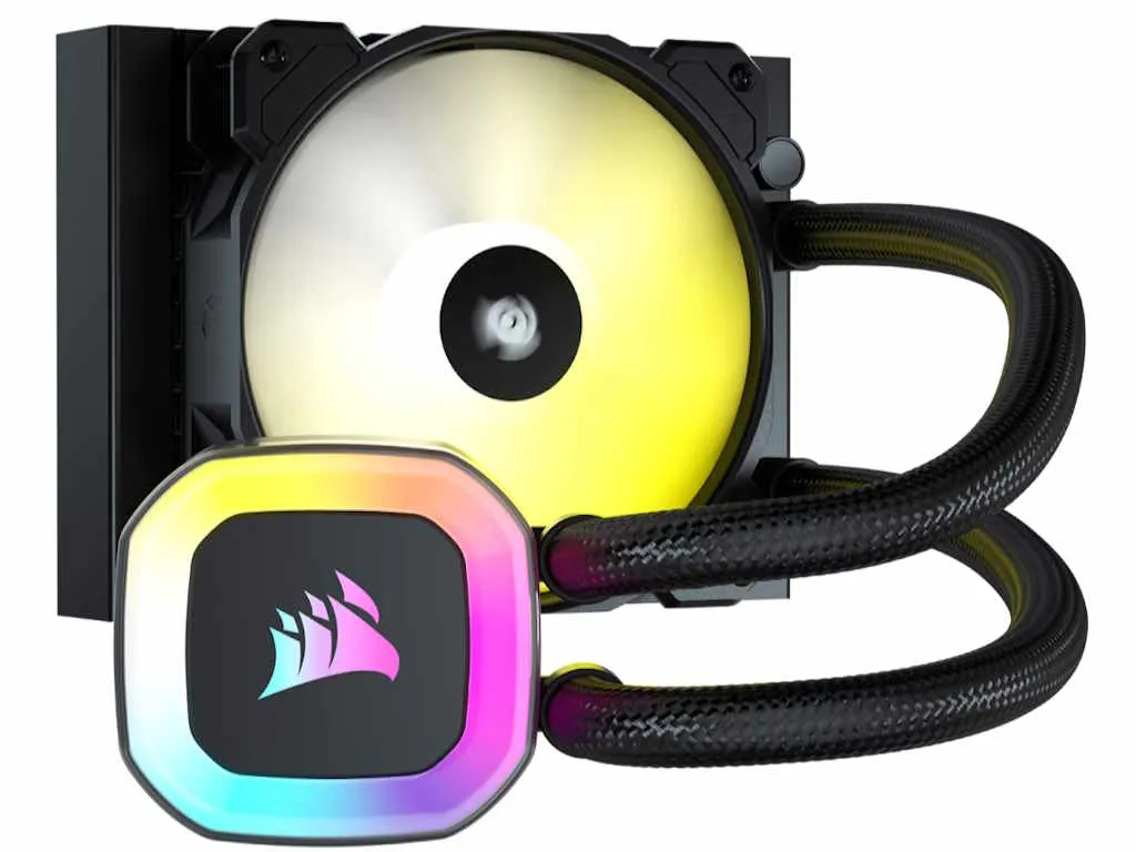 Corsair Kuler za PC CORSAIR H55/120mm ventilator/RGB/crna Slika 1