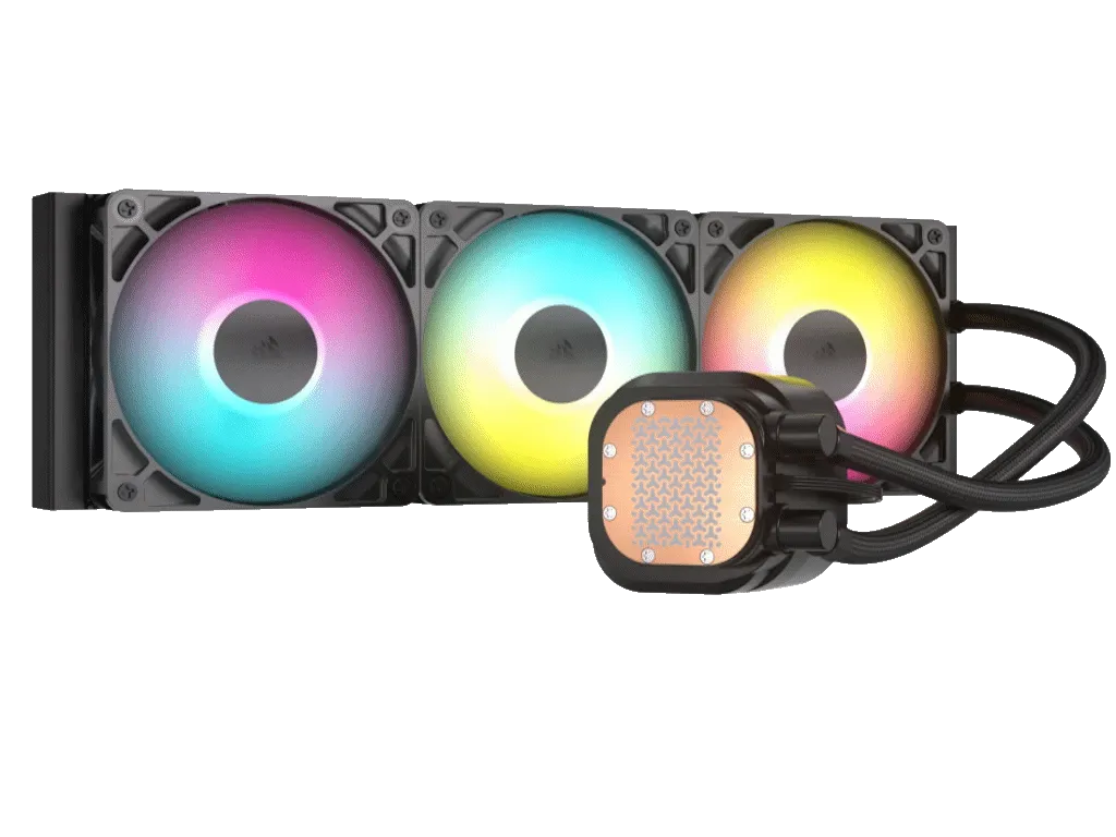 Corsair Kuler za CPU CORSAIR NAUTILUS 360/ARGB/360mm/triple fan/vodeno hladenje/crna Slika 7