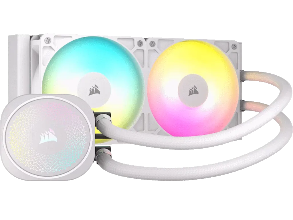 Corsair Kuler za CPU CORSAIR NAUTILUS 240 RS/ARGB/240mm/dual fan/vodeno hladenje/bela Slika 6