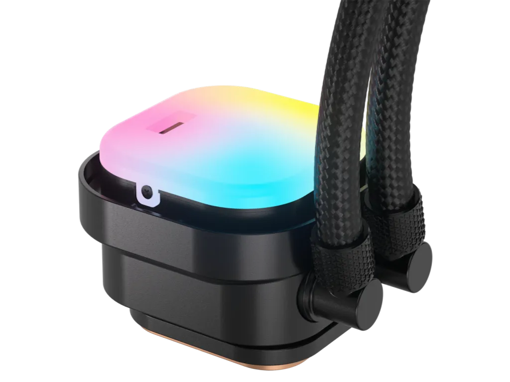 Corsair Kuler za CPU CORSAIR iCUE LINK TITAN 240 RX/RGB/AIO/240mm/dual fan/vodeno hladenje/crna Slika 8