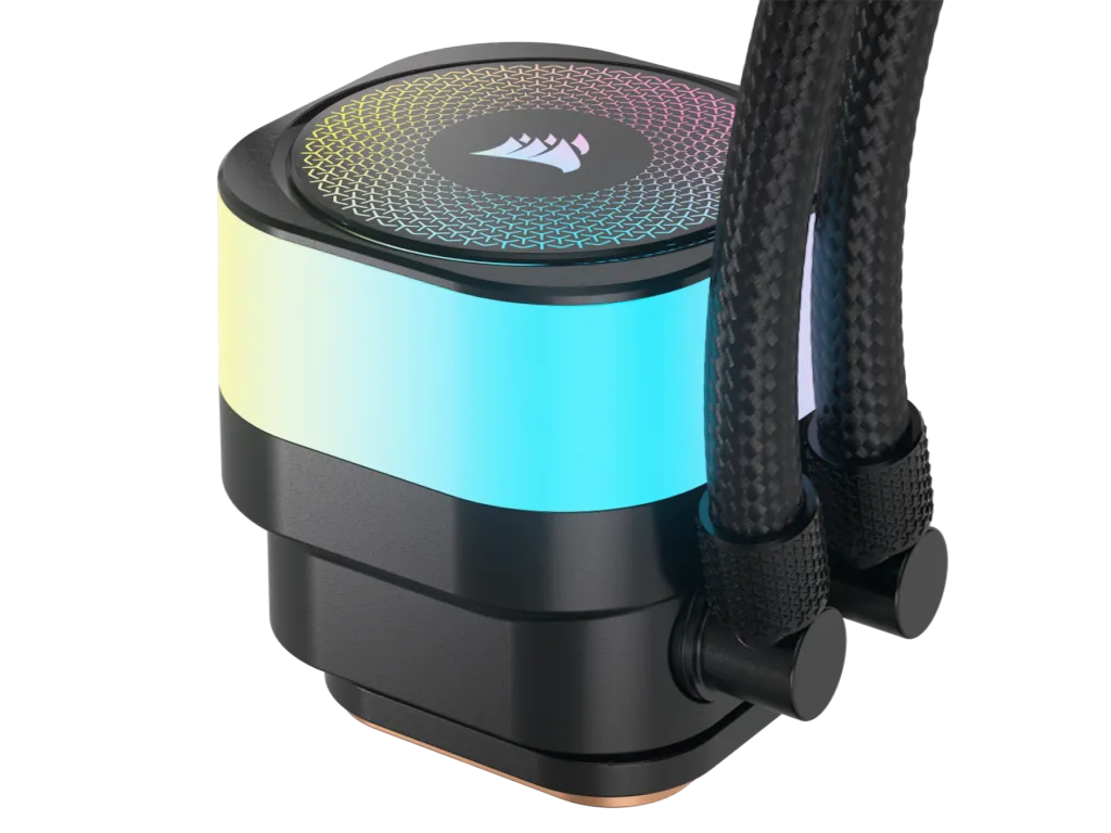 Corsair Kuler za CPU CORSAIR iCUE LINK TITAN 240 RX/RGB/AIO/240mm/dual fan/vodeno hladenje/crna Slika 12