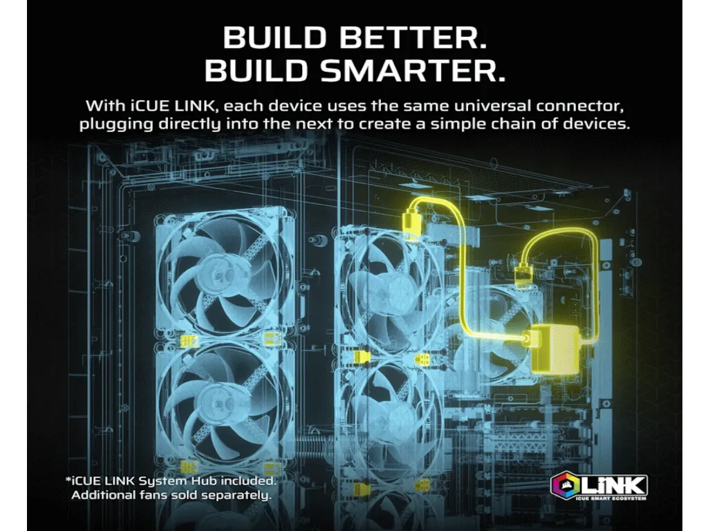 Corsair Kuler za CPU CORSAIR iCUE LINK TITAN 280 RX/RGB/AIO/280mm/dual fan/vodeno hladenje/crna Slika 1